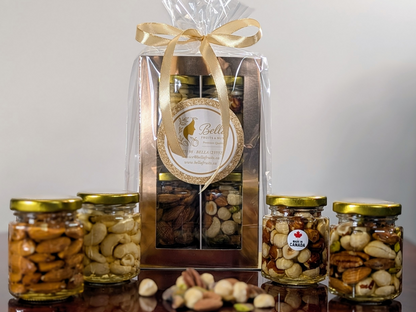 LUXE GOLDEN HONEY NUT GIFT BOX