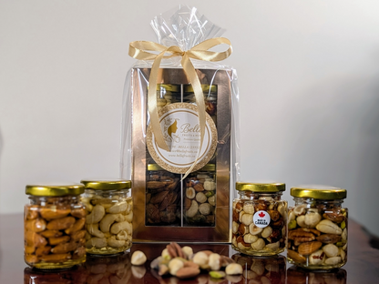 LUXE GOLDEN HONEY NUT GIFT BOX